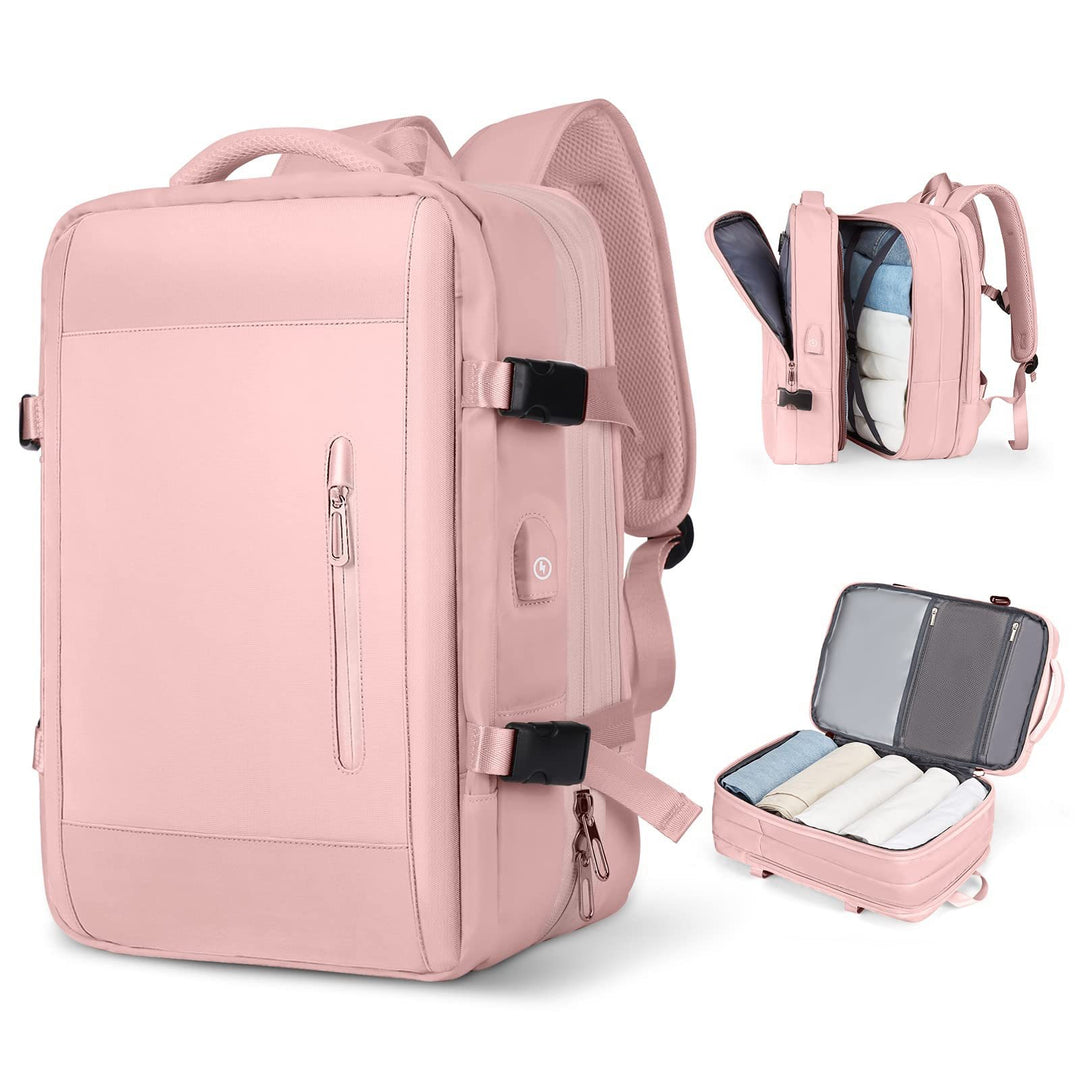 Compact Foldable Travel Backpack with Laptop Compartment