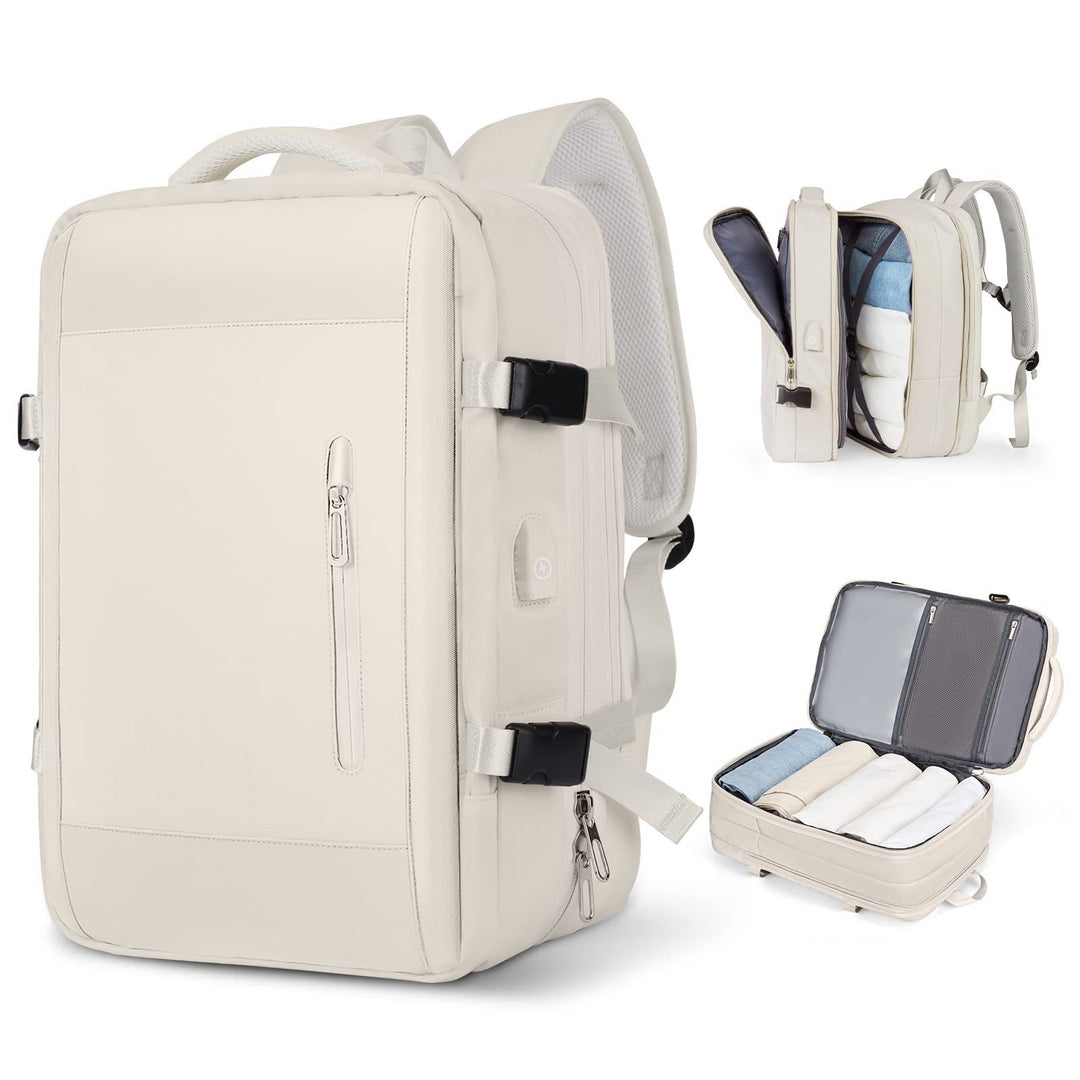 Compact Foldable Travel Backpack with Laptop Compartment