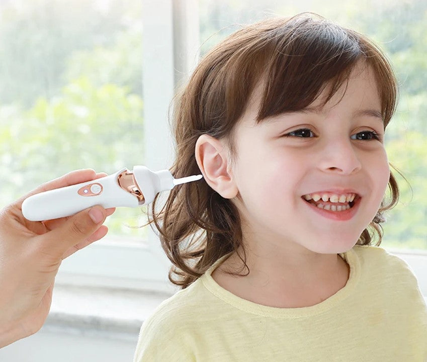 Cordless Ear Wax Remover Gentle Rechargeable Ear Cleaning Device