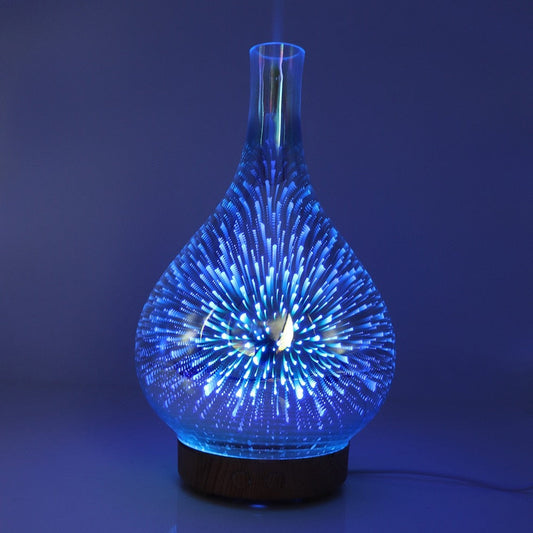 CosmicBreeze Aromatherapy Diffuser LED Light Mist Humidifier for Relaxation