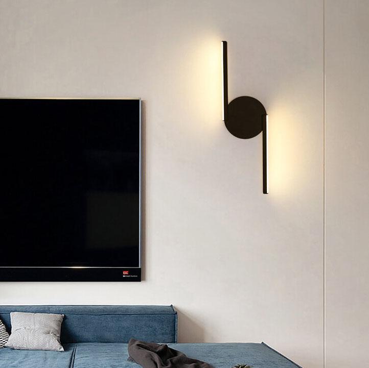 Curved Arc LED Wall Light for Modern Interiors