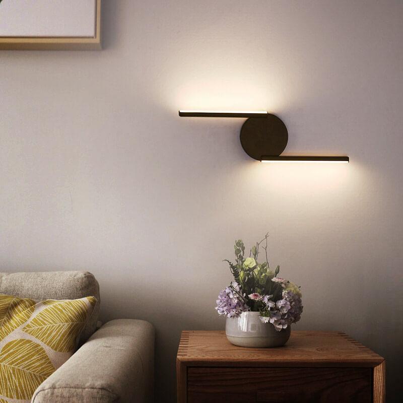Curved Arc LED Wall Light for Modern Interiors