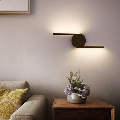 Curved Arc LED Wall Light for Modern Interiors