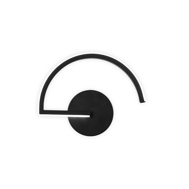 Curved Arc LED Wall Light for Modern Interiors