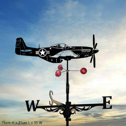 Decorative Stainless Steel Garden Weather Vane with Unique Outdoor Designs