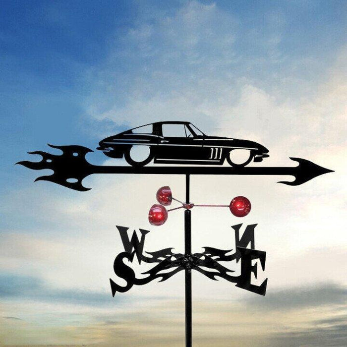 Decorative Stainless Steel Garden Weather Vane with Unique Outdoor Designs