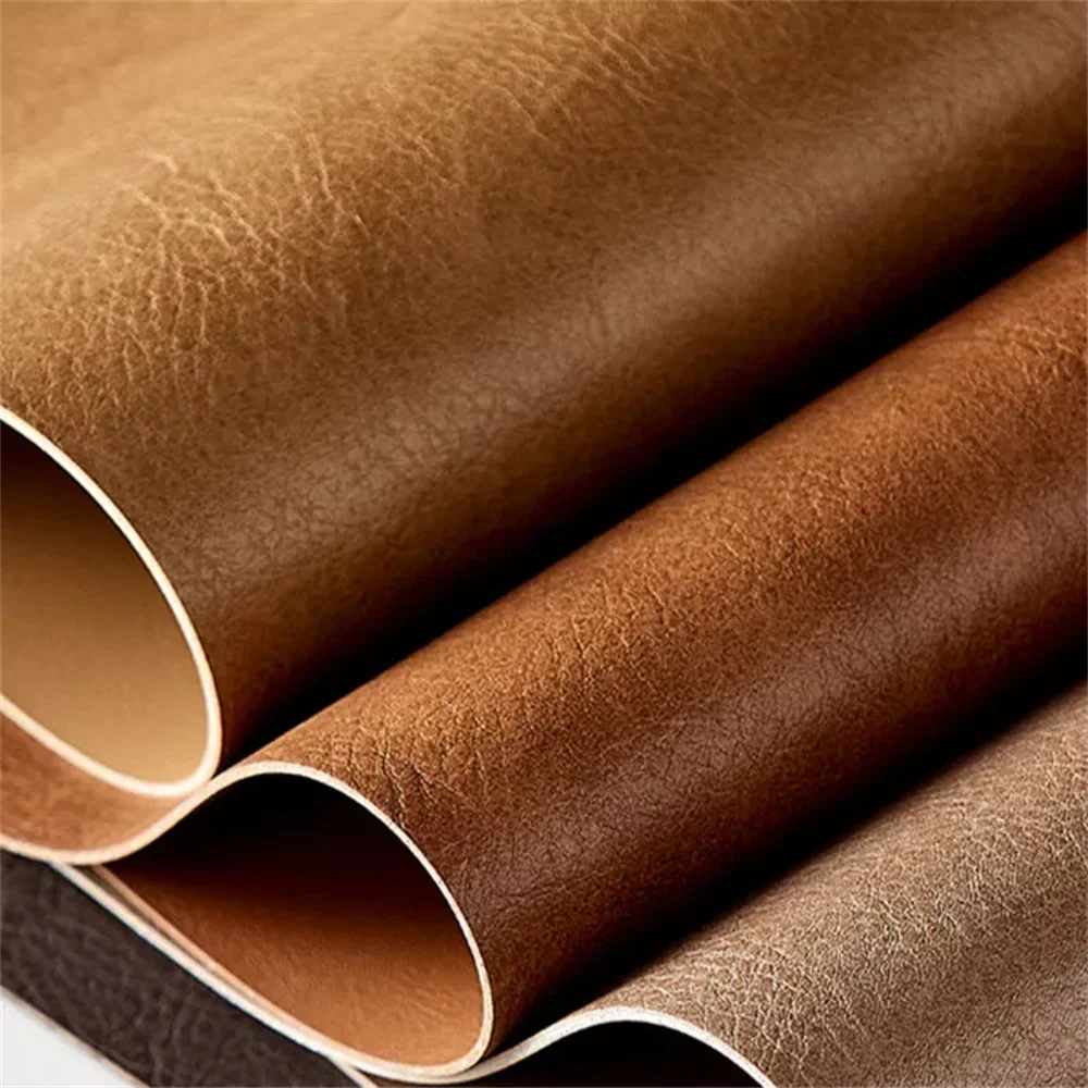 Double-Sided Faux Leather Placemats for Dining Tables