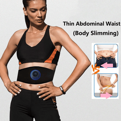 EMS Abdominal Muscle Stimulator Belt with 19 Intensity Levels