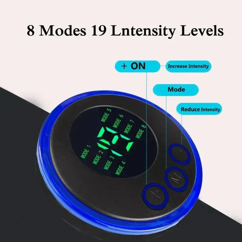 EMS Abdominal Muscle Stimulator Belt with 19 Intensity Levels
