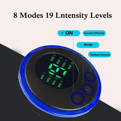 EMS Abdominal Muscle Stimulator Belt with 19 Intensity Levels