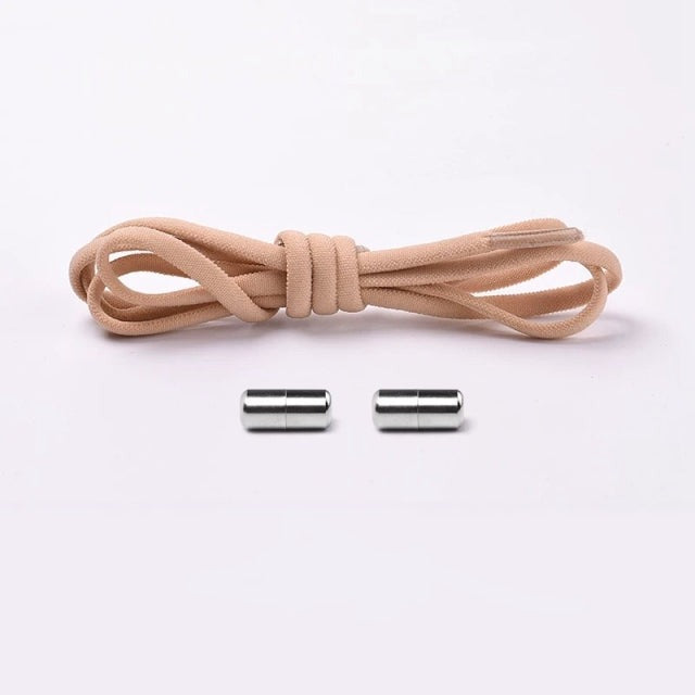 Elastic No-Tie Shoelaces with Locking Mechanism for Kids and Adults