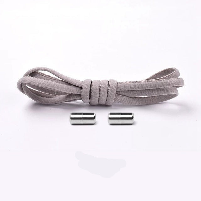 Elastic No-Tie Shoelaces with Locking Mechanism for Kids and Adults