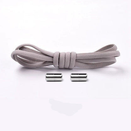 Elastic No-Tie Shoelaces with Locking Mechanism for Kids and Adults