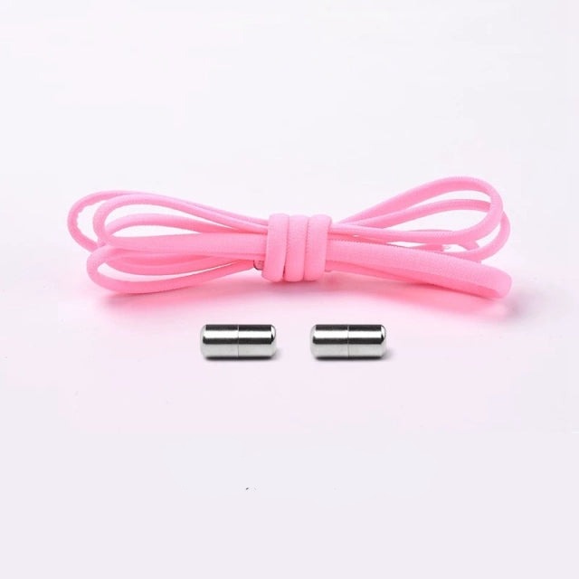 Elastic No-Tie Shoelaces with Locking Mechanism for Kids and Adults