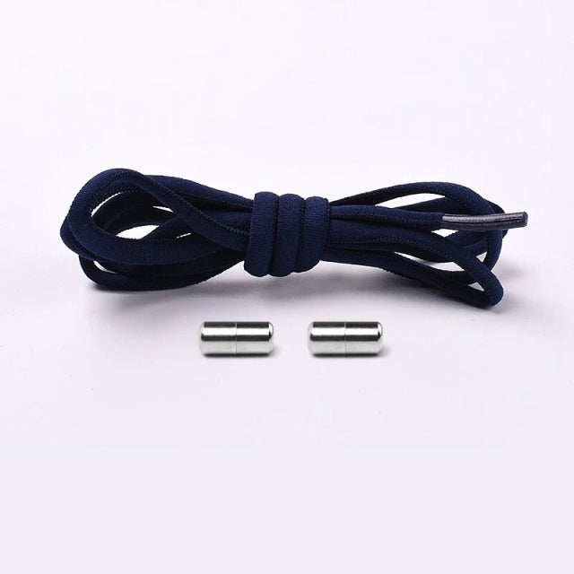Elastic No-Tie Shoelaces with Locking Mechanism for Kids and Adults