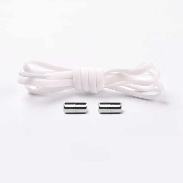 Elastic No-Tie Shoelaces with Locking Mechanism for Kids and Adults