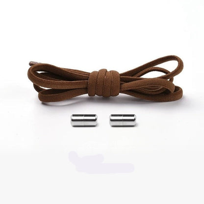 Elastic No-Tie Shoelaces with Locking Mechanism for Kids and Adults