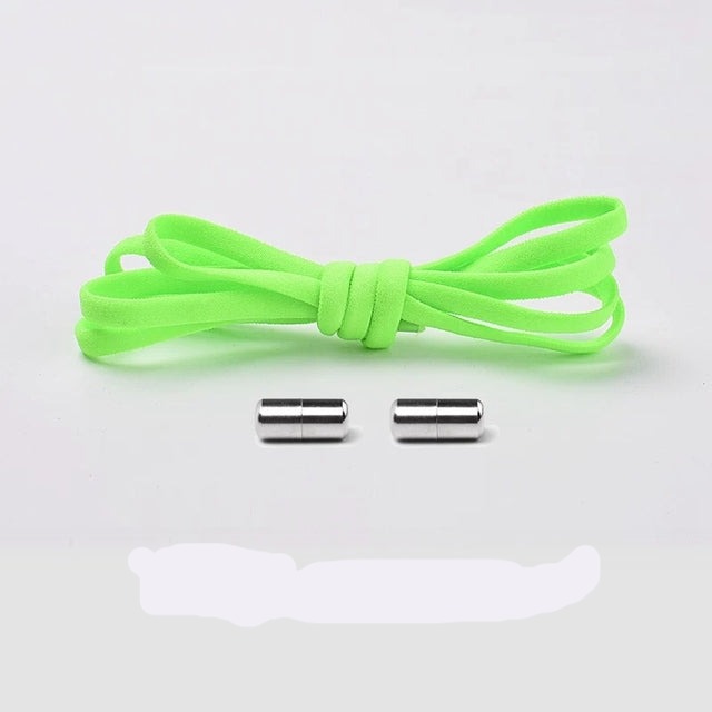 Elastic No-Tie Shoelaces with Locking Mechanism for Kids and Adults