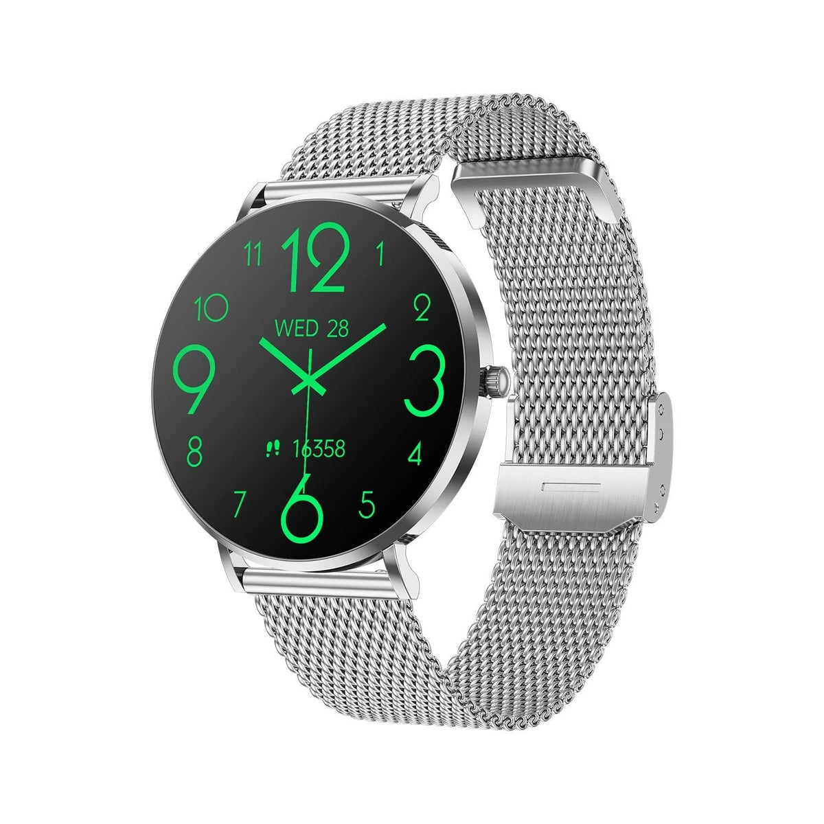 Elegant Smartwatch for Women with AMOLED Display and Custom Watch Faces