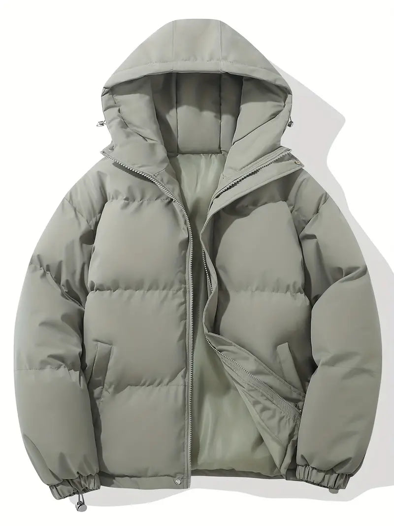 Emerson Hooded Zip Up Jacket Comfortable Casual Everyday Wear