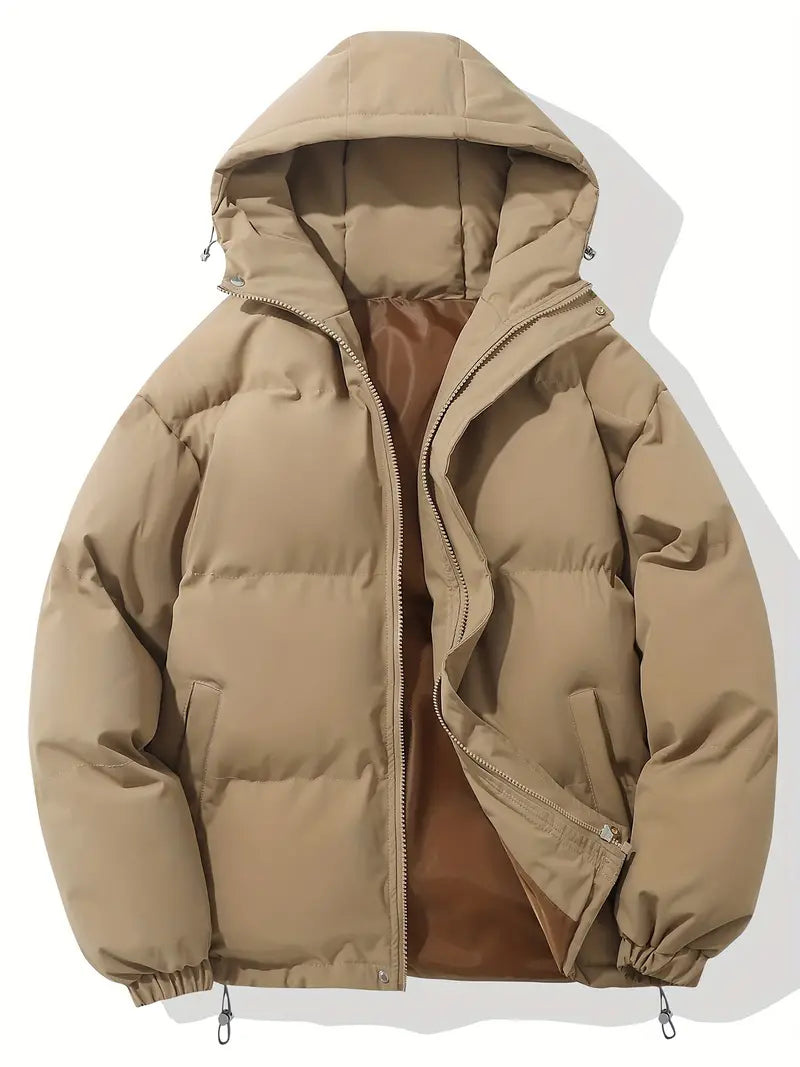 Emerson Hooded Zip Up Jacket Comfortable Casual Everyday Wear