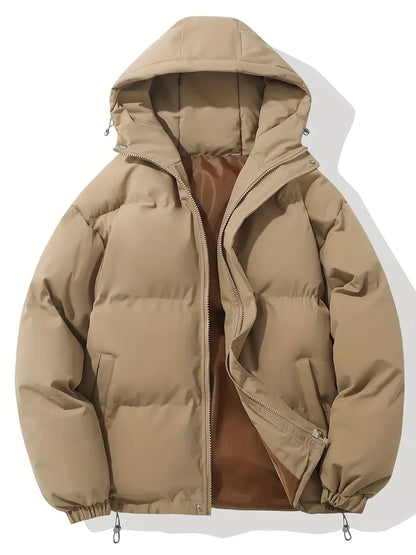 Emerson Hooded Zip Up Jacket Comfortable Casual Everyday Wear