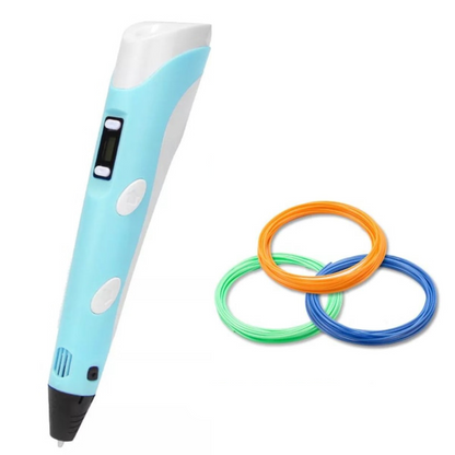 Ergonomic 3D Printing Pen with Adjustable Speed for Creative Projects