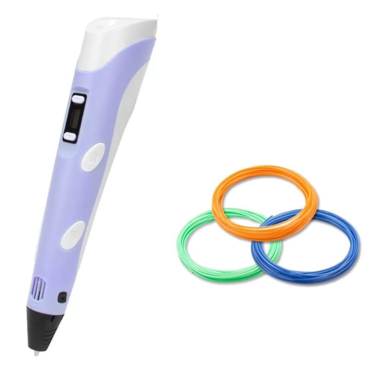 Ergonomic 3D Printing Pen with Adjustable Speed for Creative Projects
