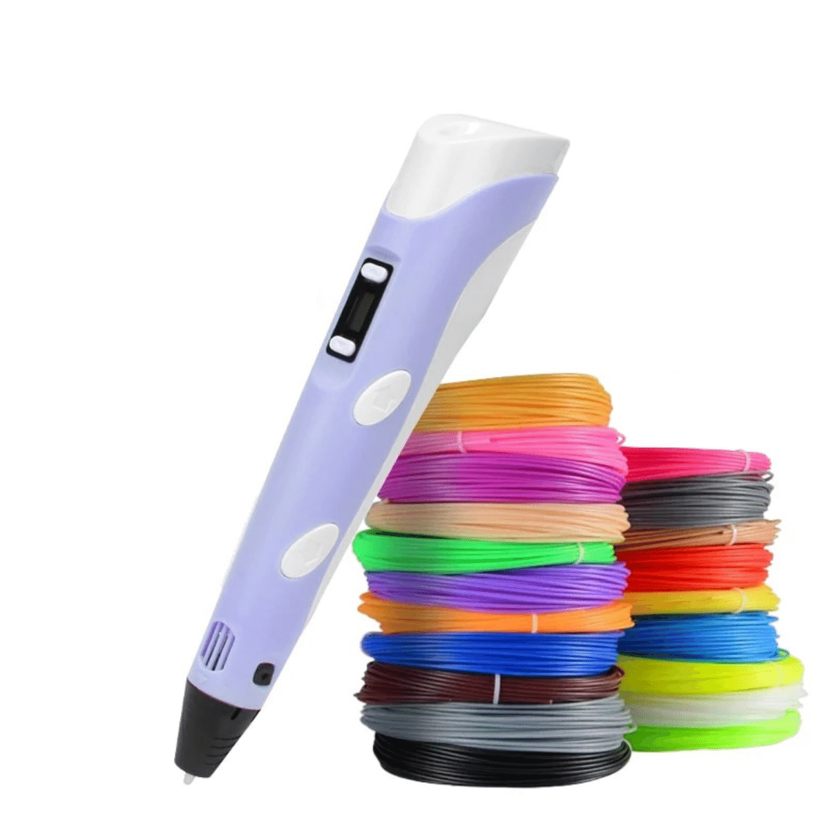 Ergonomic 3D Printing Pen with Adjustable Speed for Creative Projects