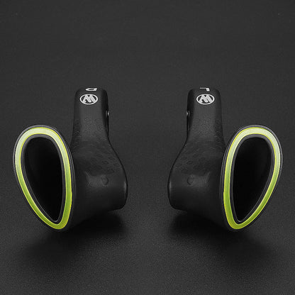Ergonomic Bicycle Grips 1 Pair with Non-Slip O-Shape Design