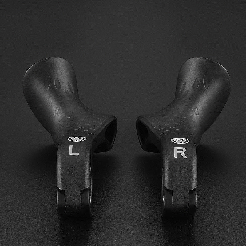 Ergonomic Bicycle Grips 1 Pair with Non-Slip O-Shape Design