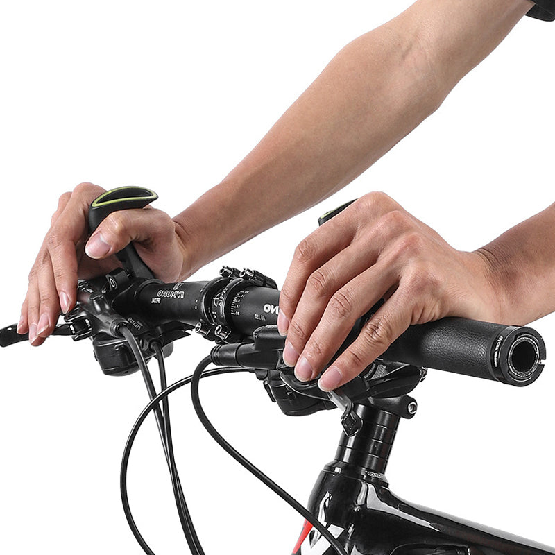 Ergonomic Bicycle Grips 1 Pair with Non-Slip O-Shape Design
