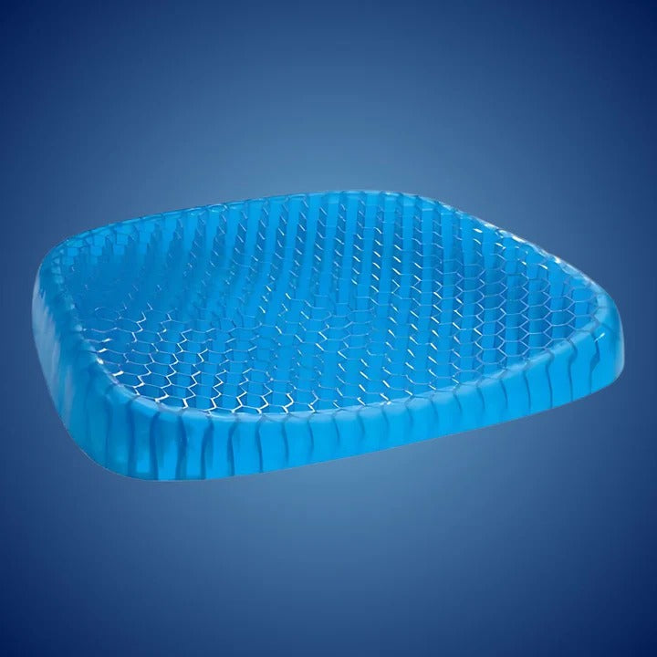 Ergonomic Gel Seat Cushion with Breathable Honeycomb Design
