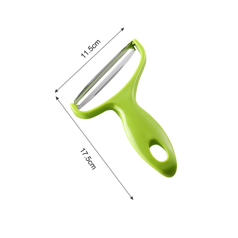 Extra Wide Multifunctional Y Peeler with Stainless Steel Blade