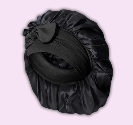 Fitted Nightcap for Hair Protection and Frizz Reduction