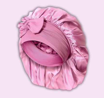 Fitted Nightcap for Hair Protection and Frizz Reduction