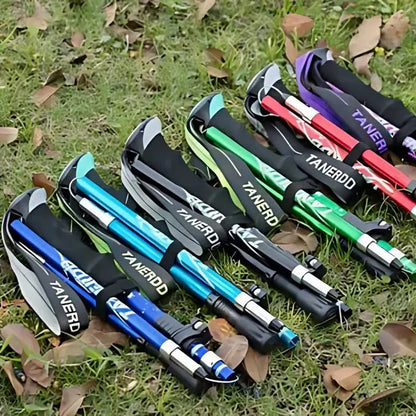 Foldable Adjustable Aluminum Trekking Pole for Hiking
