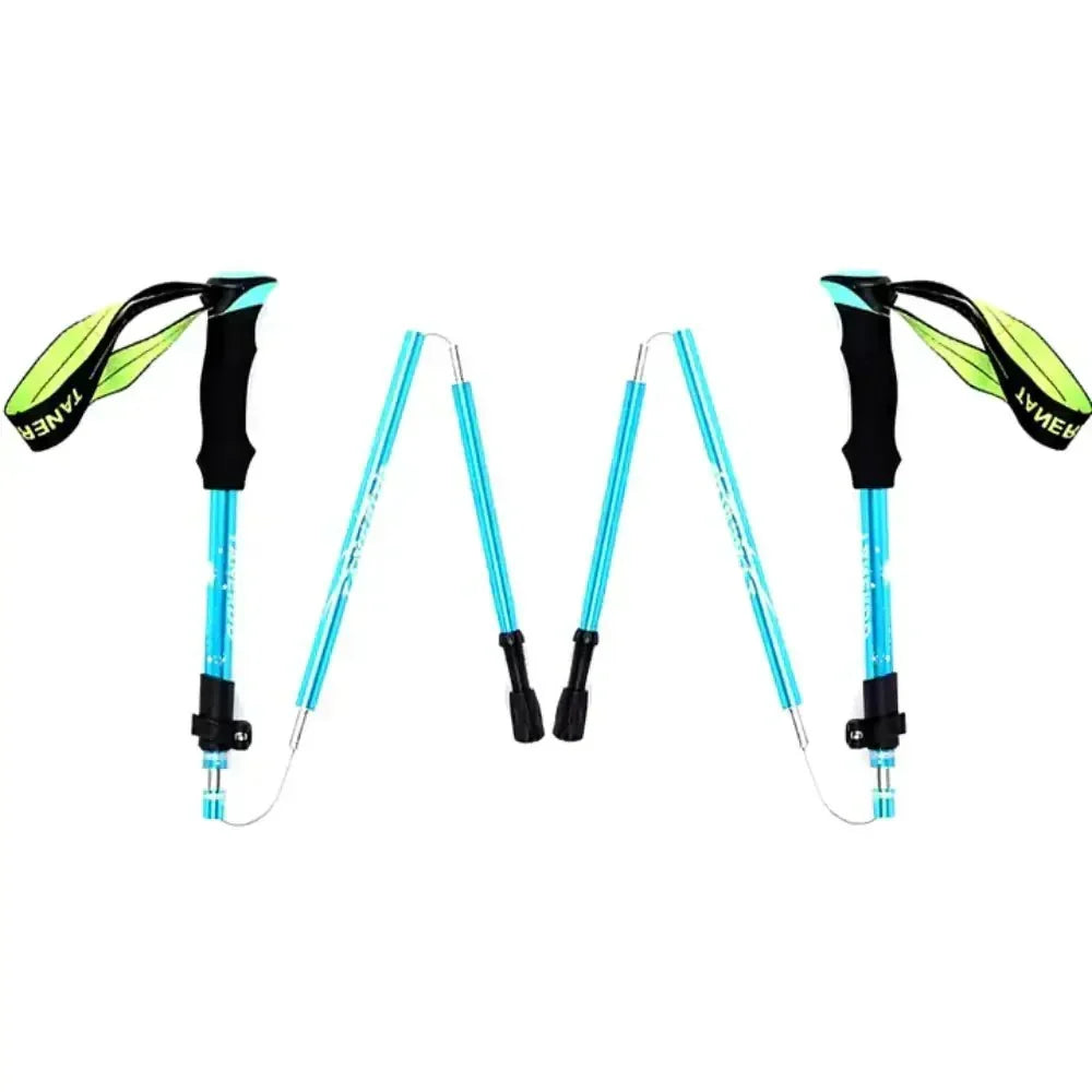 Foldable Adjustable Aluminum Trekking Pole for Hiking