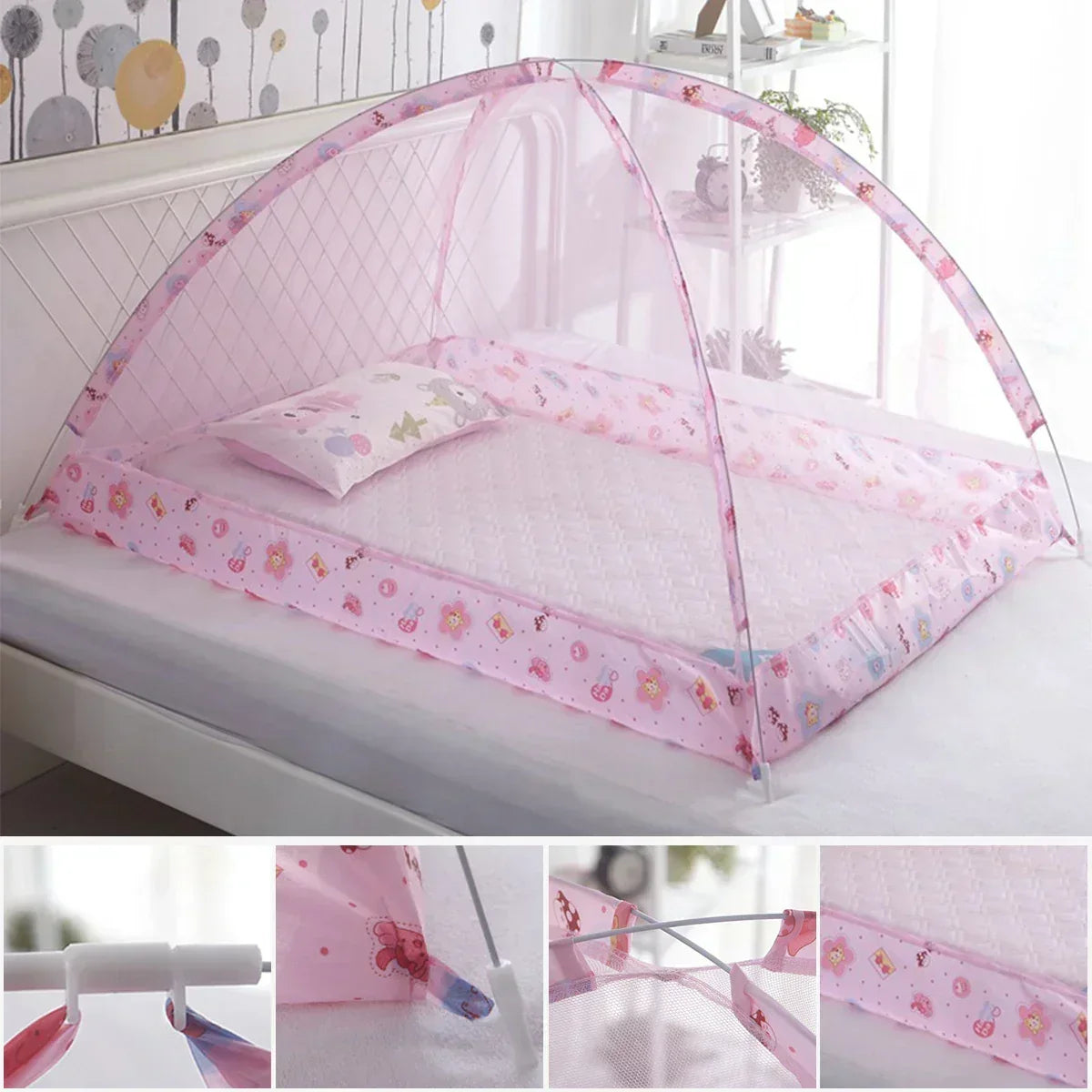 Foldable Baby Mosquito Net for Infants and Toddlers