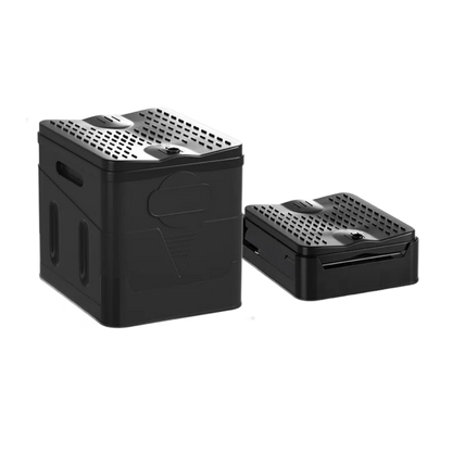 Foldable Portable Camping Toilet with Wide Seat and 600 lb Weight Capacity