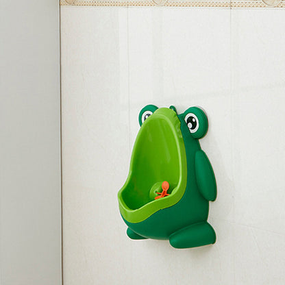 Frog Potty Training Urinal for Boys with Spinning Target