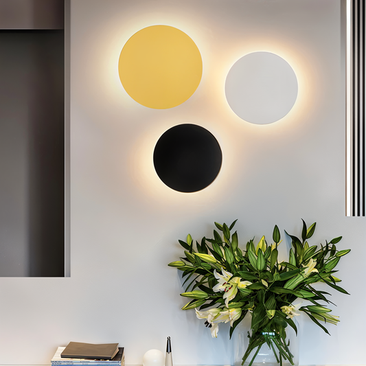FullHalo Round LED Wall Light Modern Minimalist Ambient Lamp