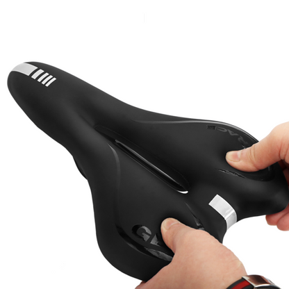Gel Padded Bicycle Saddle with Ergonomic Comfort