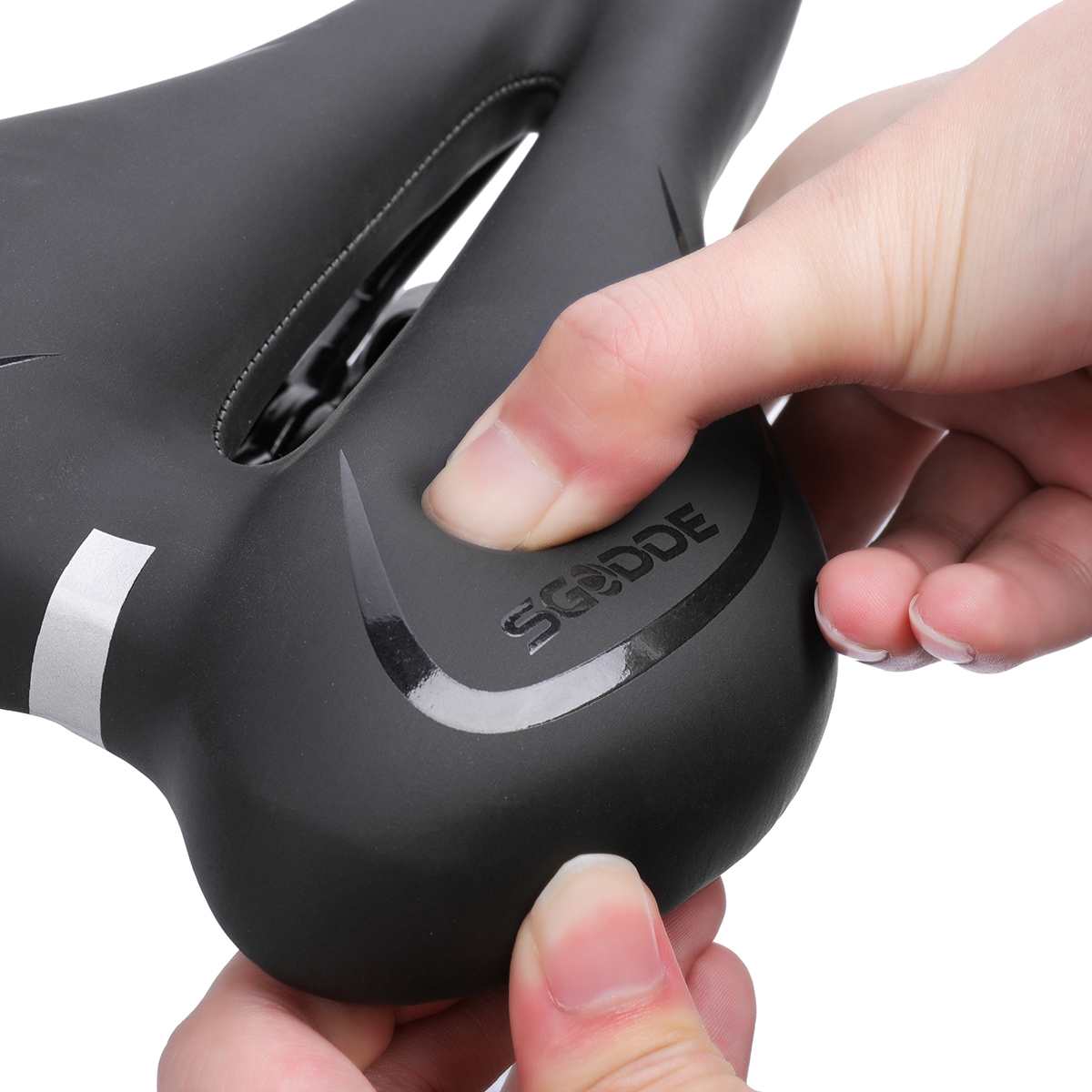 Gel Padded Bicycle Saddle with Ergonomic Comfort