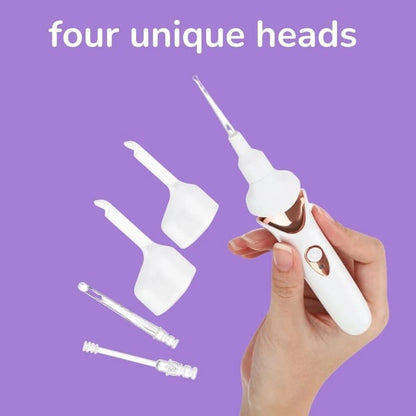 Gentle Ear Wax Removal Kit with Vacuum Suction and LED Light