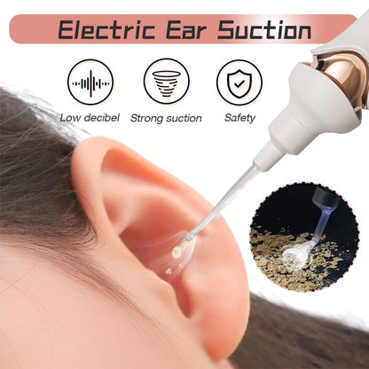 Gentle Ear Wax Removal Kit with Vacuum Suction and LED Light
