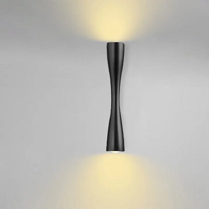 Gold Aluminium Up Down LED Wall Light