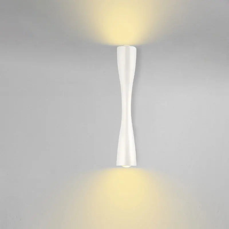 Gold Aluminium Up Down LED Wall Light