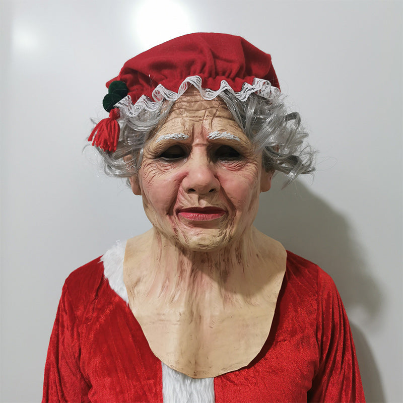 Halloween Elderly Man Latex Costume Mask