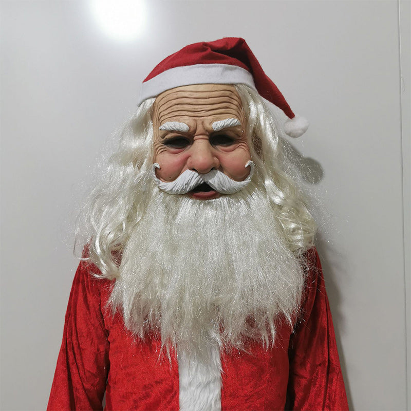 Halloween Elderly Man Latex Costume Mask